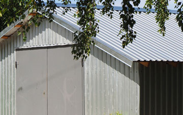 repairing Thornham Magna metal garage roofing